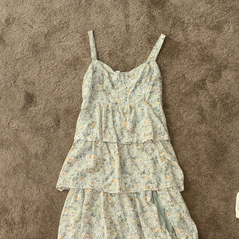 Floral Tiered Summer Dress